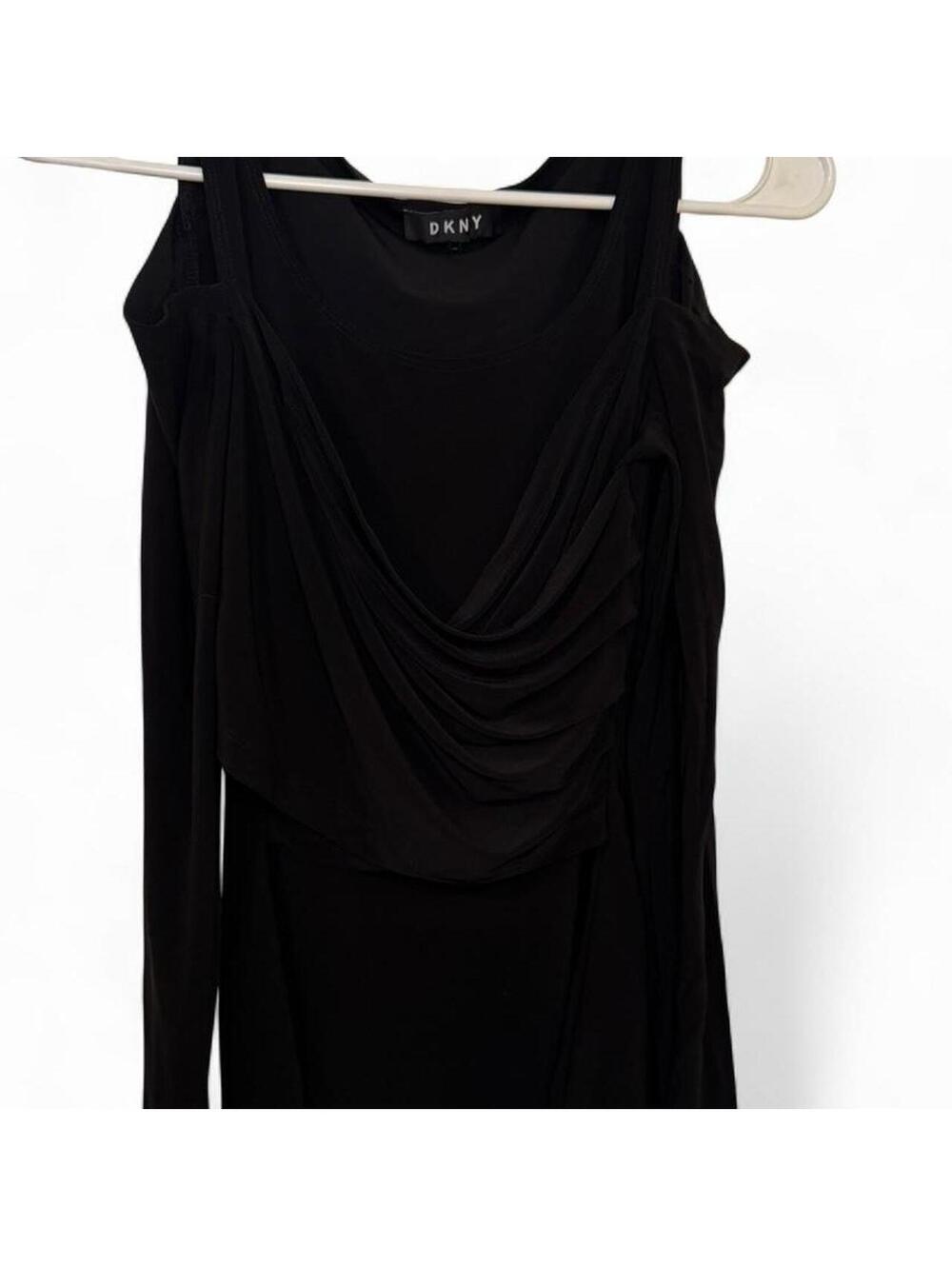 DKNY Women's Black Blous